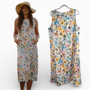 RipSkirt Hawaii Fleur Sun Dress Sz L